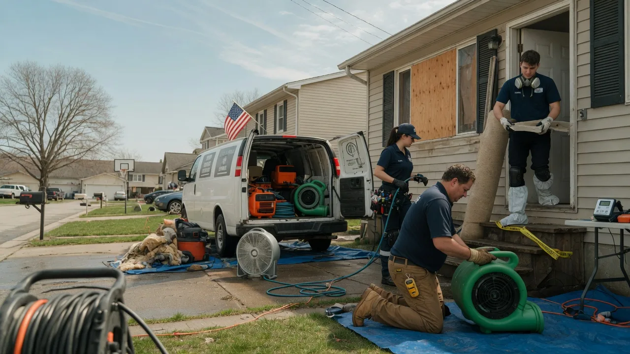 Water Damage Restoration in Mount Pleasant, IA near me